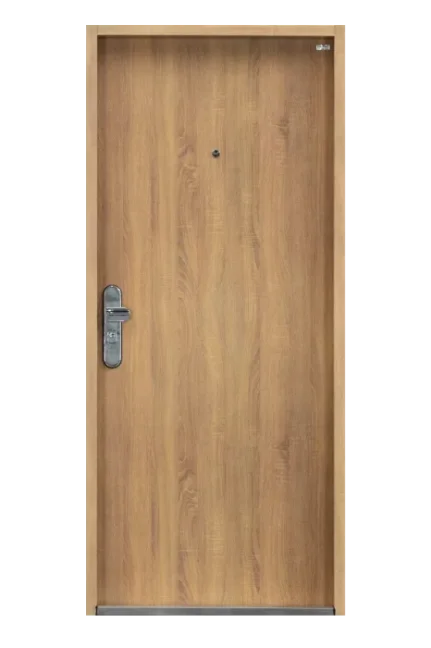 Bezpečnostní dveře Securido hladké - BARVA: ARTISAN, NORMA DVEŘÍ: ČESKÁ, TYP OTVÍRÁNÍ DVEŘÍ: PRAVÁ, ŠÍŘKA DVEŘÍ: 80, ZÁRUBNĚ: 150
